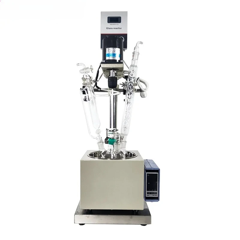 

Intelligent installation of constant temperature heating for laboratory 1L2L3L5L single-layer glass reaction kettle