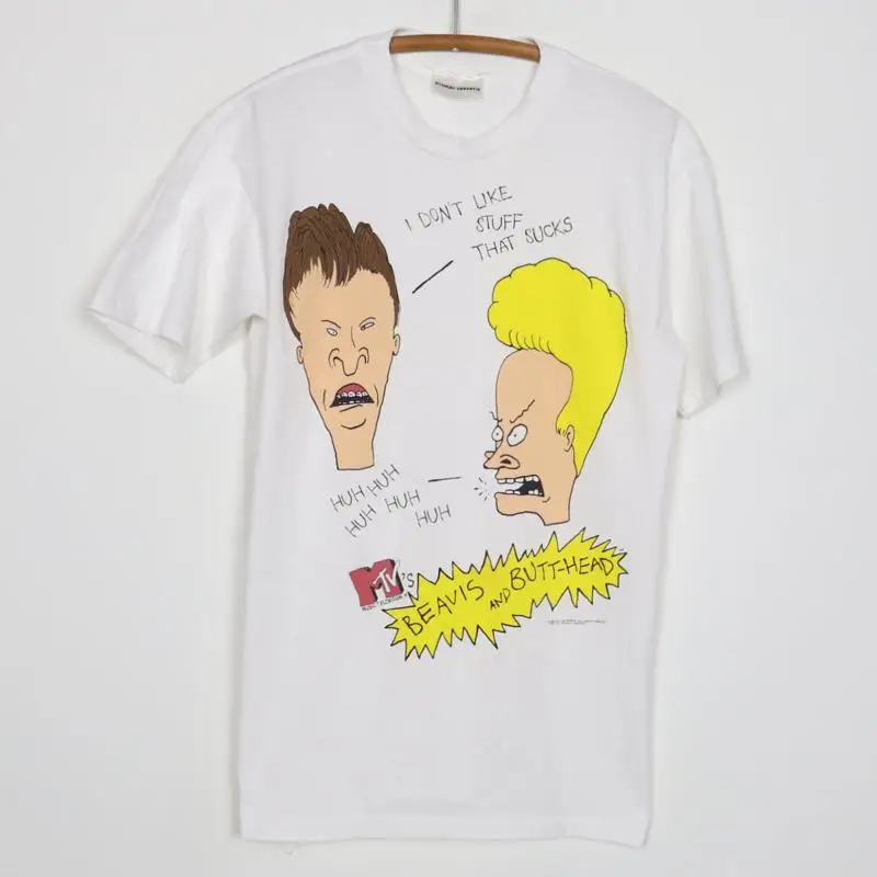 Beavis And Butthead I Dont Like Stuff That Sucks T-Shirt