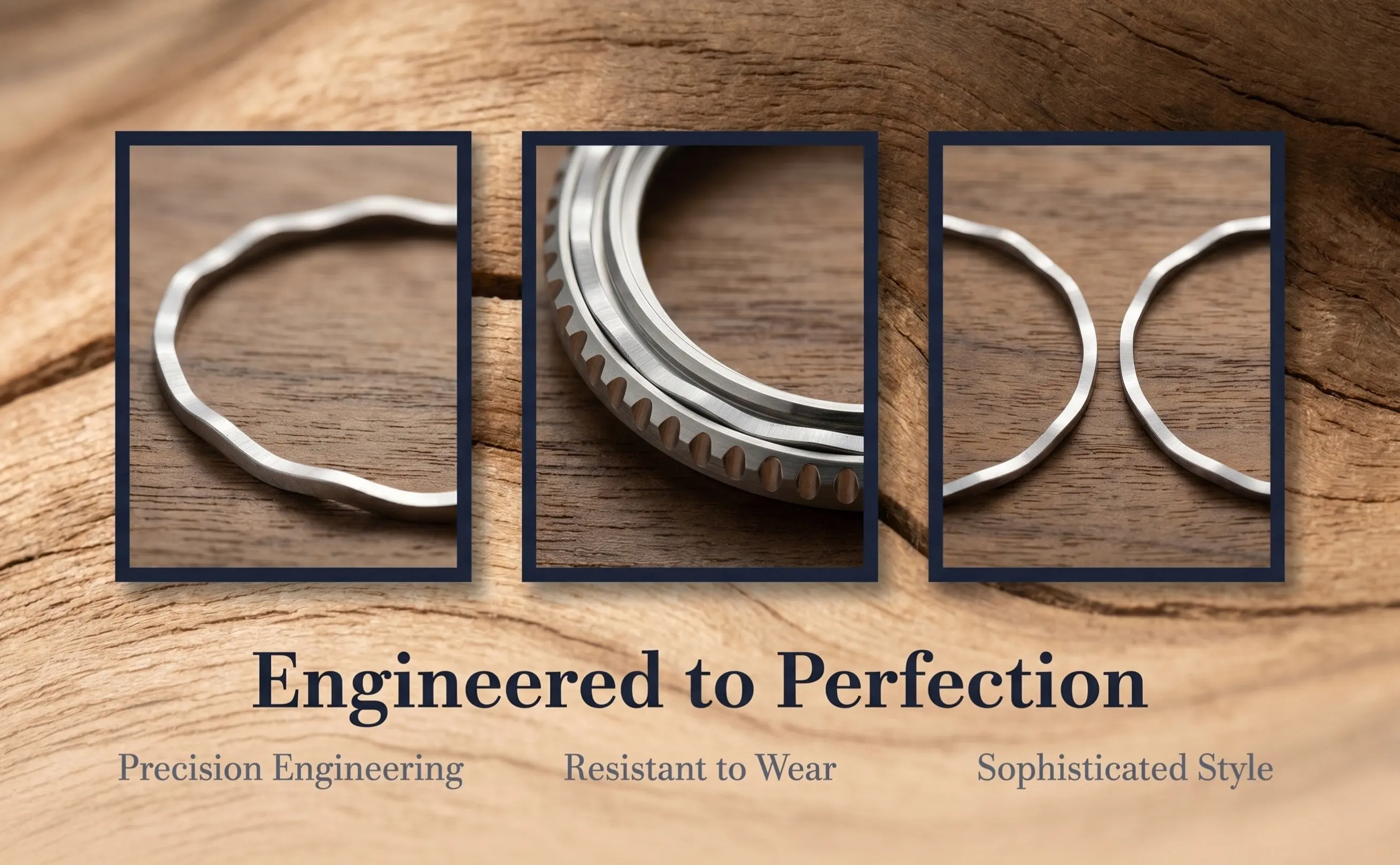Watch Movement Spacer Ring Set – 3pcs Copper Case Holder for Mechanical Watch Repair