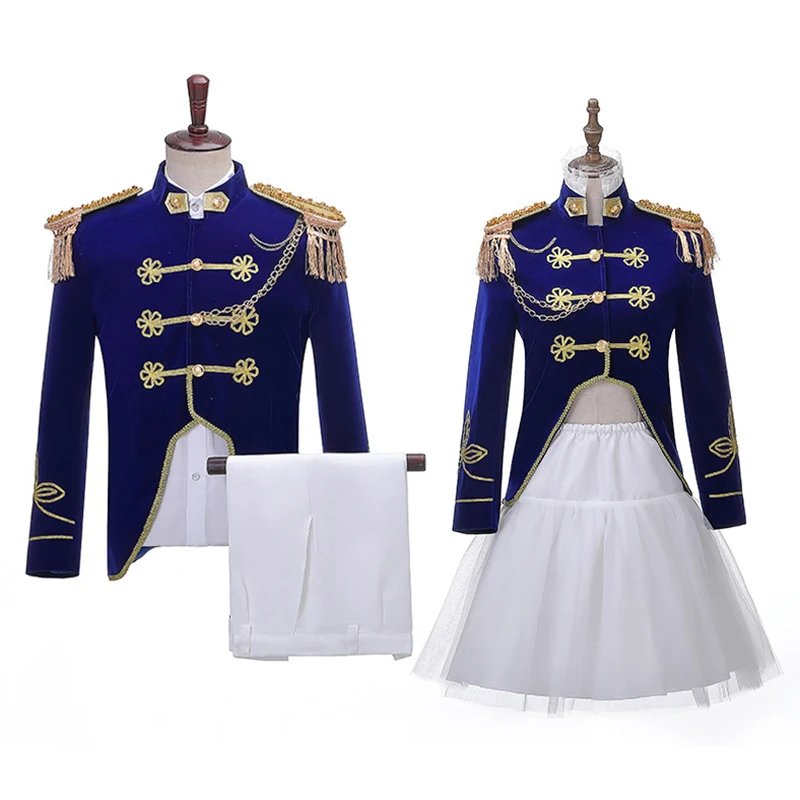 

Medieval Renaissance Victorian Cosplay Costume Royal Court Uniform Blazer Suit Dress Theater Navy Captain Sailor Costume Outfits