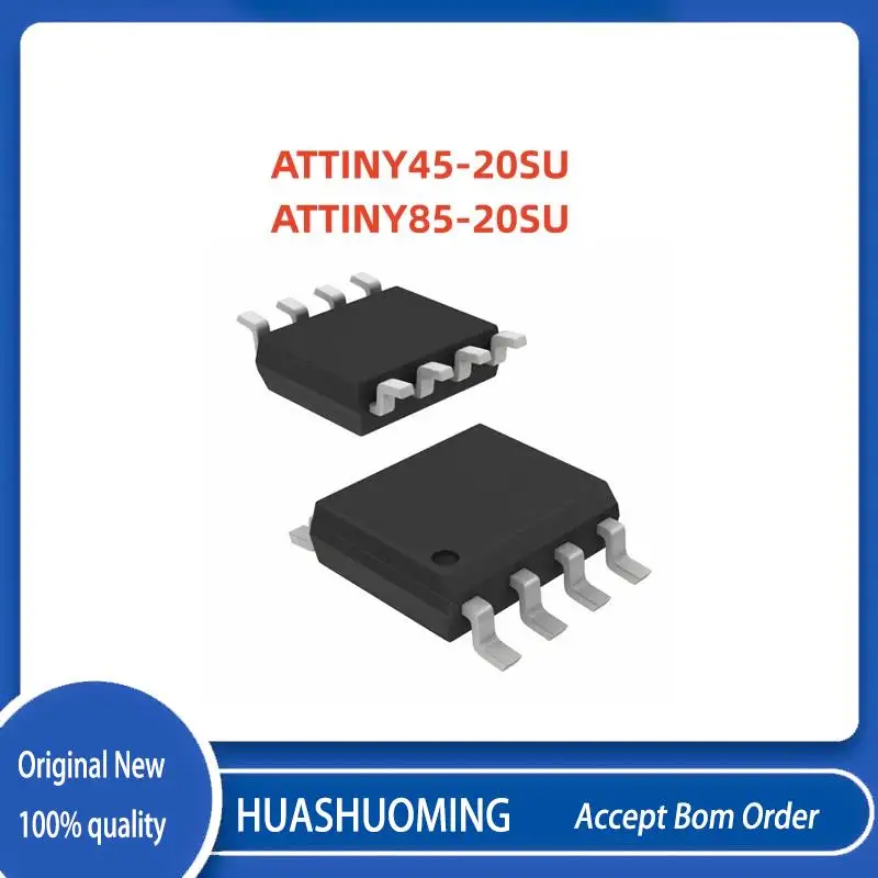 5Pcs/Lot ATTINY45-20SU ATTINY45-20   ATTINY45 45-20SU IC ATTINY85-20SU ATTINY85-20 SOP-8