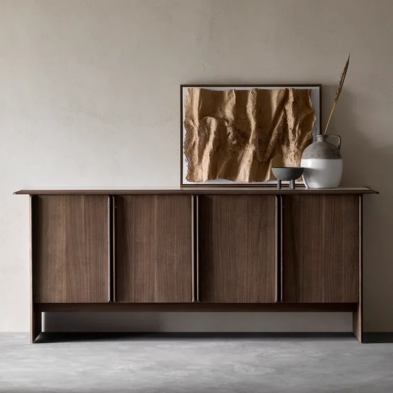 

Tama North American Black Walnut Solid Wood Side Cabinet Slate