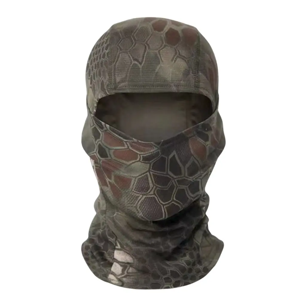 Kamuflaż kominiarka pełna twarz szalik narciarstwo jazda na rowerze pełna twarz osłona na twarz zima szyi głowy cieplej taktyczne Airsoft Cap kask