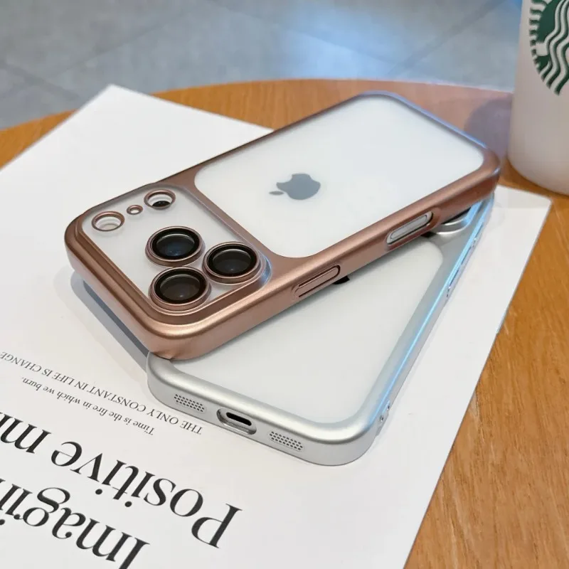Frosted Ultra-Thin iPhone 17 Case - close-up view