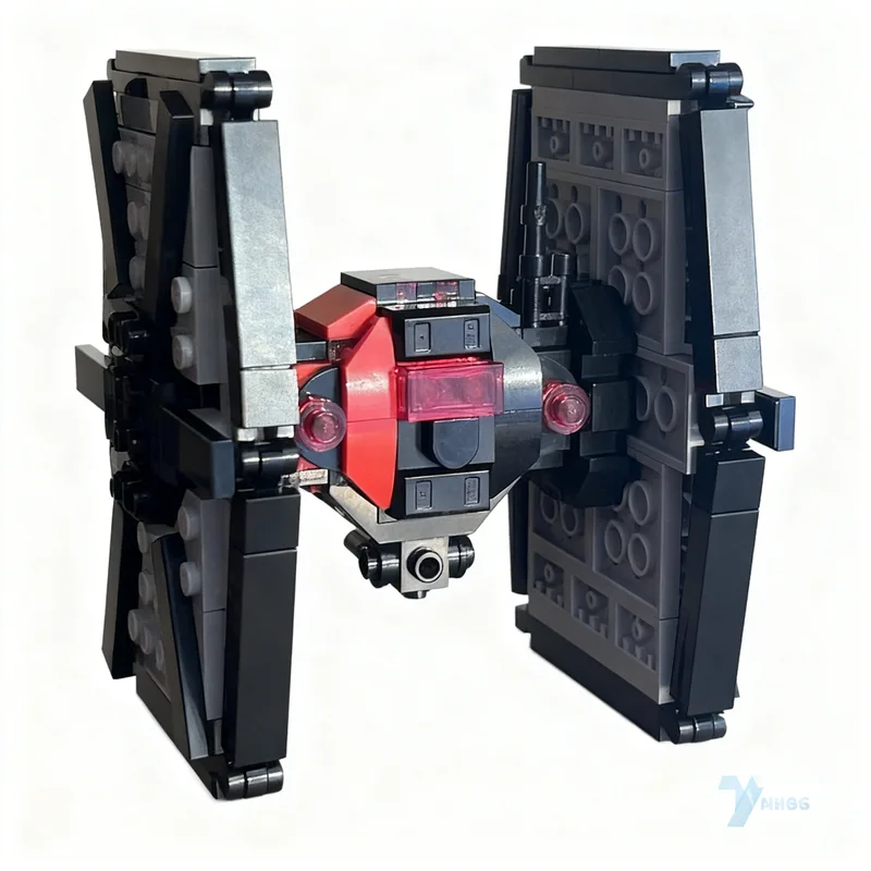 266 Pezzi MOC TIE SF SWOV Modello di Battaglia Stellare, Gioco di Costruzioni, Blocchi da Assemblare, Regalo di Natale, Costruzione Fai-da-Te, Educazione Creativa