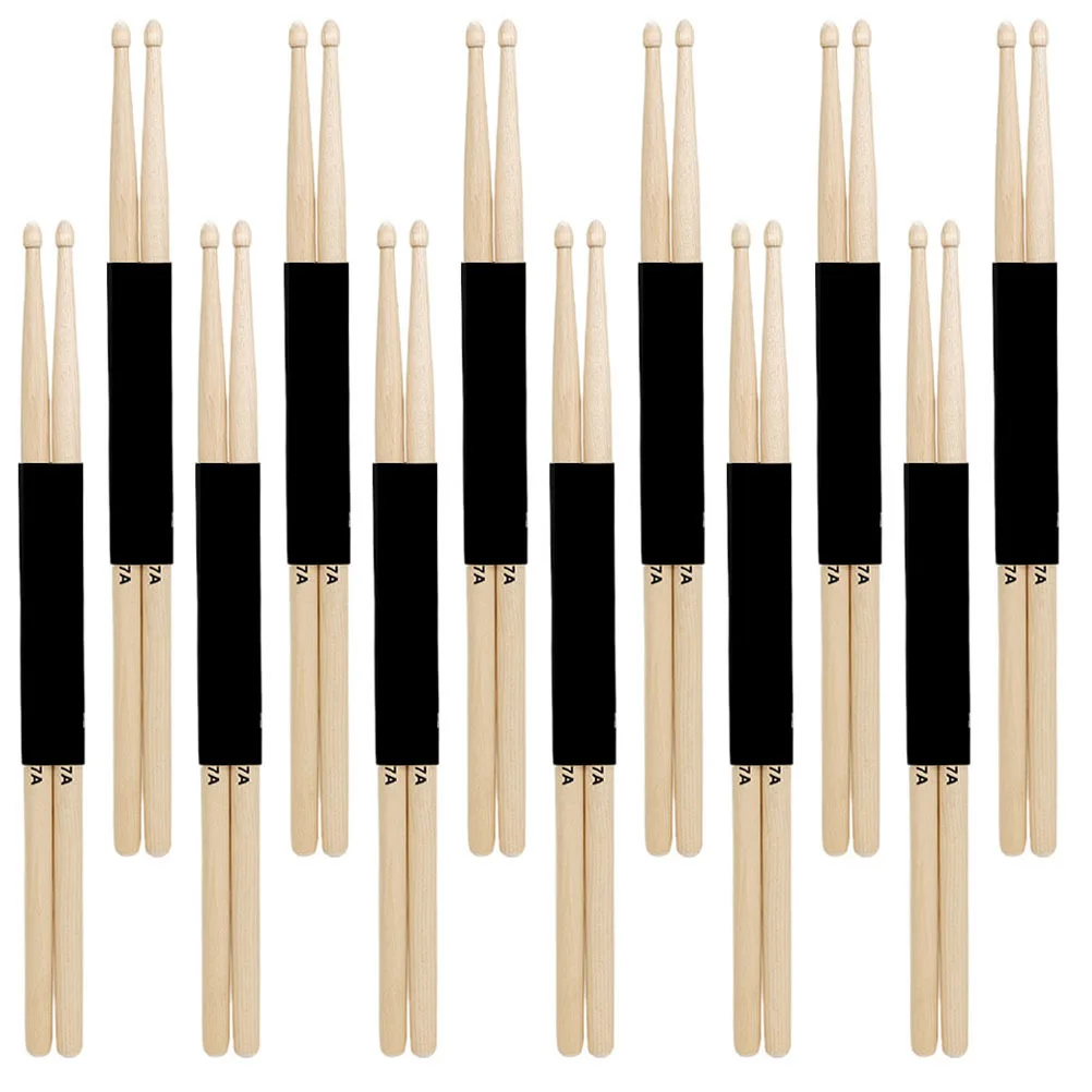 

Maple Drumsticks 7A Jazz Percussion Sticks For Kids Adults Practice Drumming Equipment Grip Design Durability