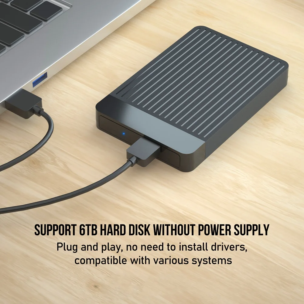 

C-Convenient-2,5-дюймовый корпус для жесткого диска Внешний корпус HD для кармана для жесткого диска Sata