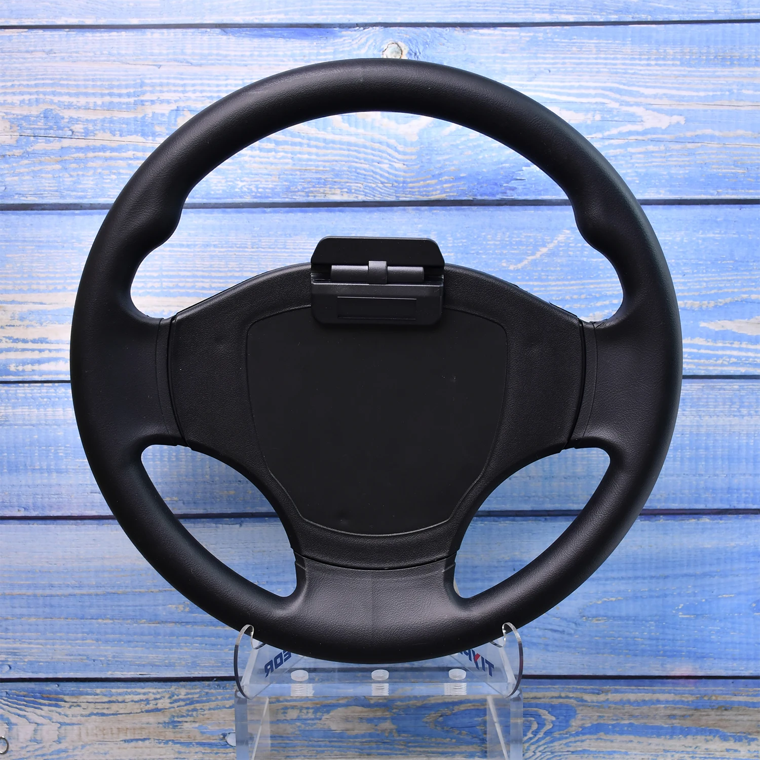 

Tiypeor Universal Black PU Steering Wheel 350mm Modified Sport with No Hole Bracket