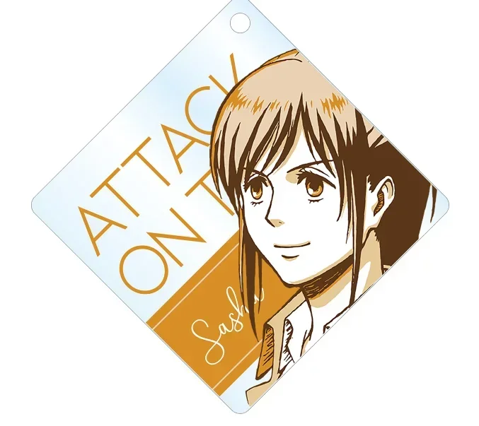 เกม Jean Erwin พวงกุญแจตุ๊กตาอะนิเมะ Levi Mikasa Eren Yeager Armin พวงกุญแจอะคริลิคสําหรับของขวัญ