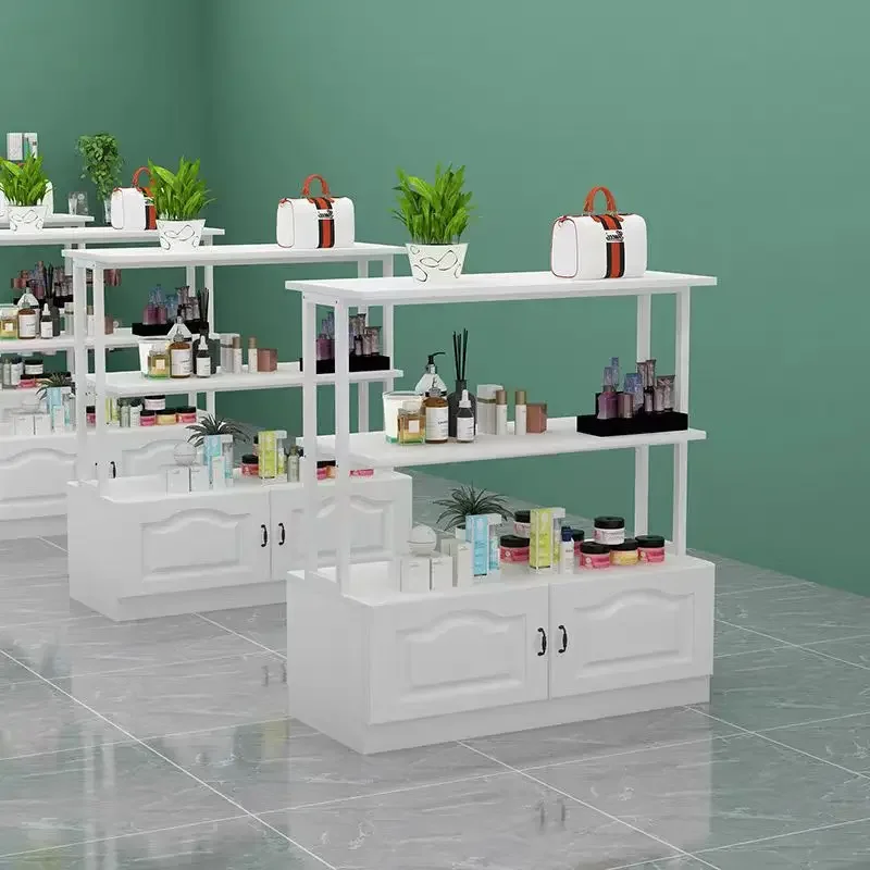 Beauty Salon Showcase Nakajima Showcase Simple Modern Bag Store Shoe Store Shelf Display Cabinet Maternal and Infant Store