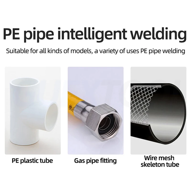 PE Pipe Electric Fusion Welding Machine Gas Pipe Hot Fusion Welding Machine Fully Automatic Wire Electric PE Melting Machine