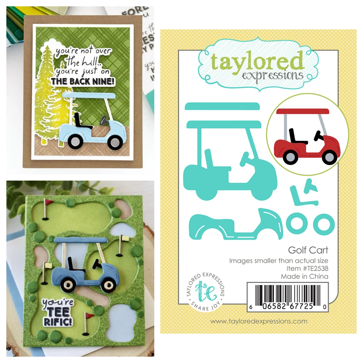 Troquel de corte de metal y sellos para manualidades, diseño de carrito de golf personalizado, plantilla de superposición para el campo de golf, para tu proyecto, álbum de recortes, calendario, Mayo 2026 nuevo