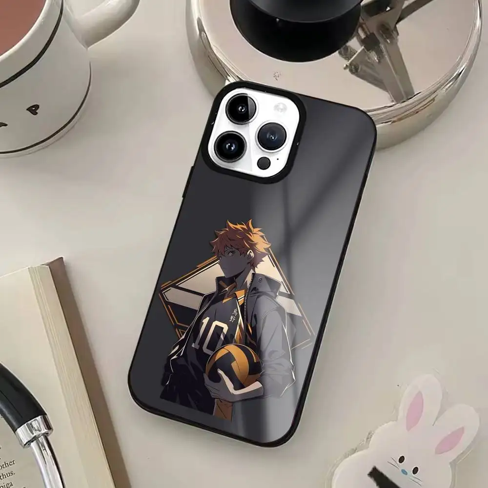 Anime HQ-Haikyuu telefoonhoesje voor iPhone17,16,15,14,13,12,11 Plus, Pro Max voor Magsafe draadloos opladen