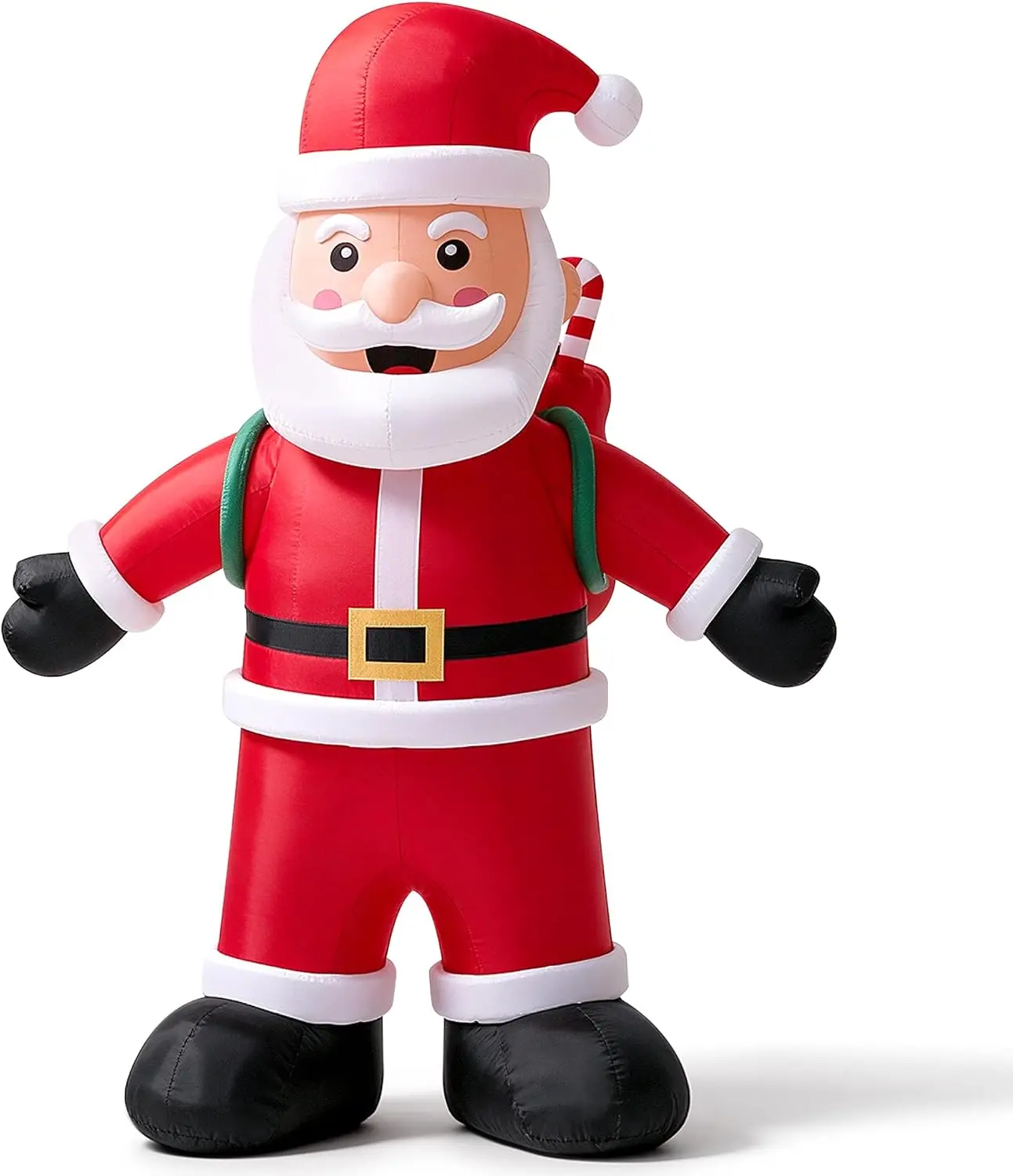Christmas Inflatable Santa Claus with Blower, 10 ft Outdoor Holiday Yard Decoration