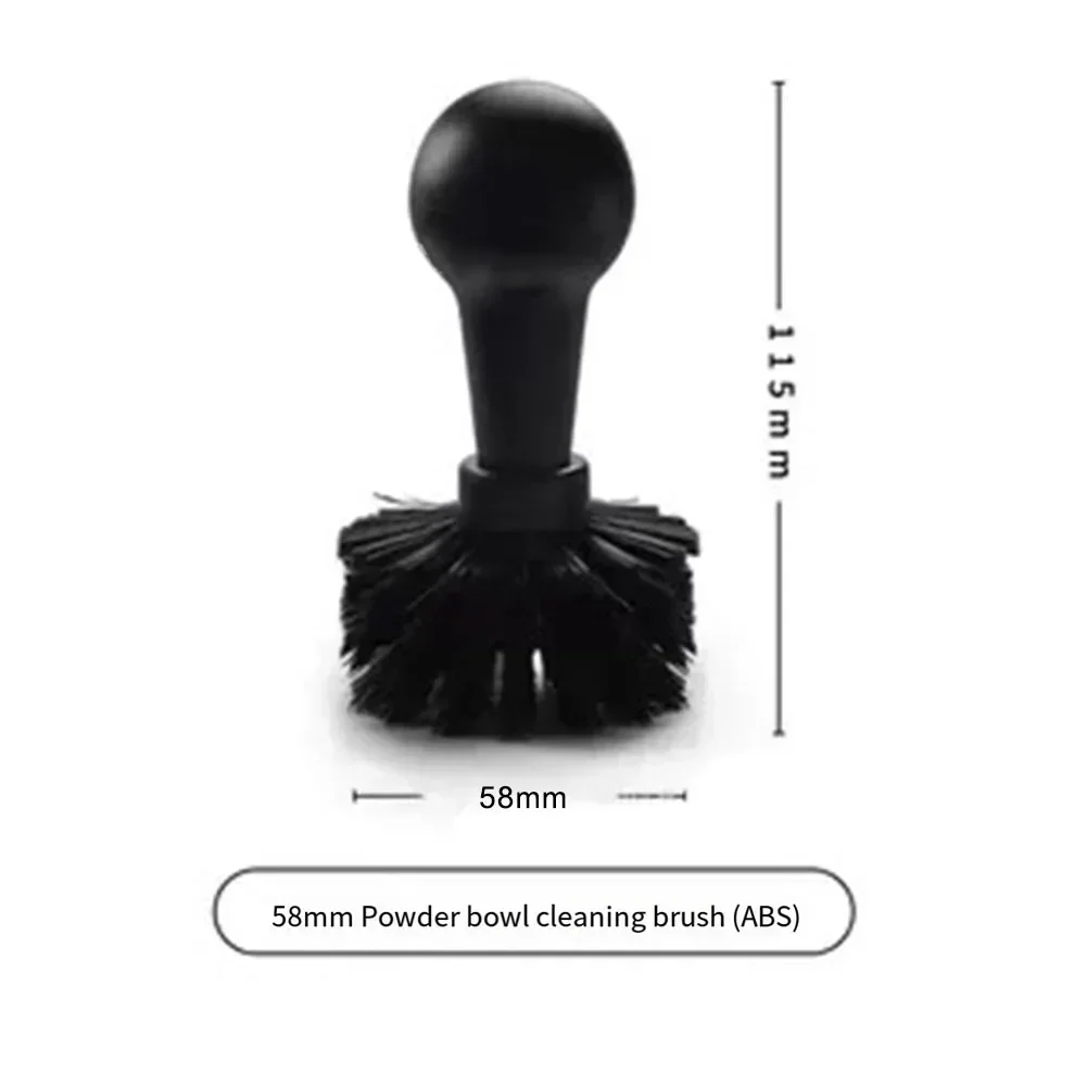 Nylon Bristled ABS Cleaning Tool Designed Specifically for Easy Maintenance of Standard Sized 51 58mm Coffee Filter Baskets