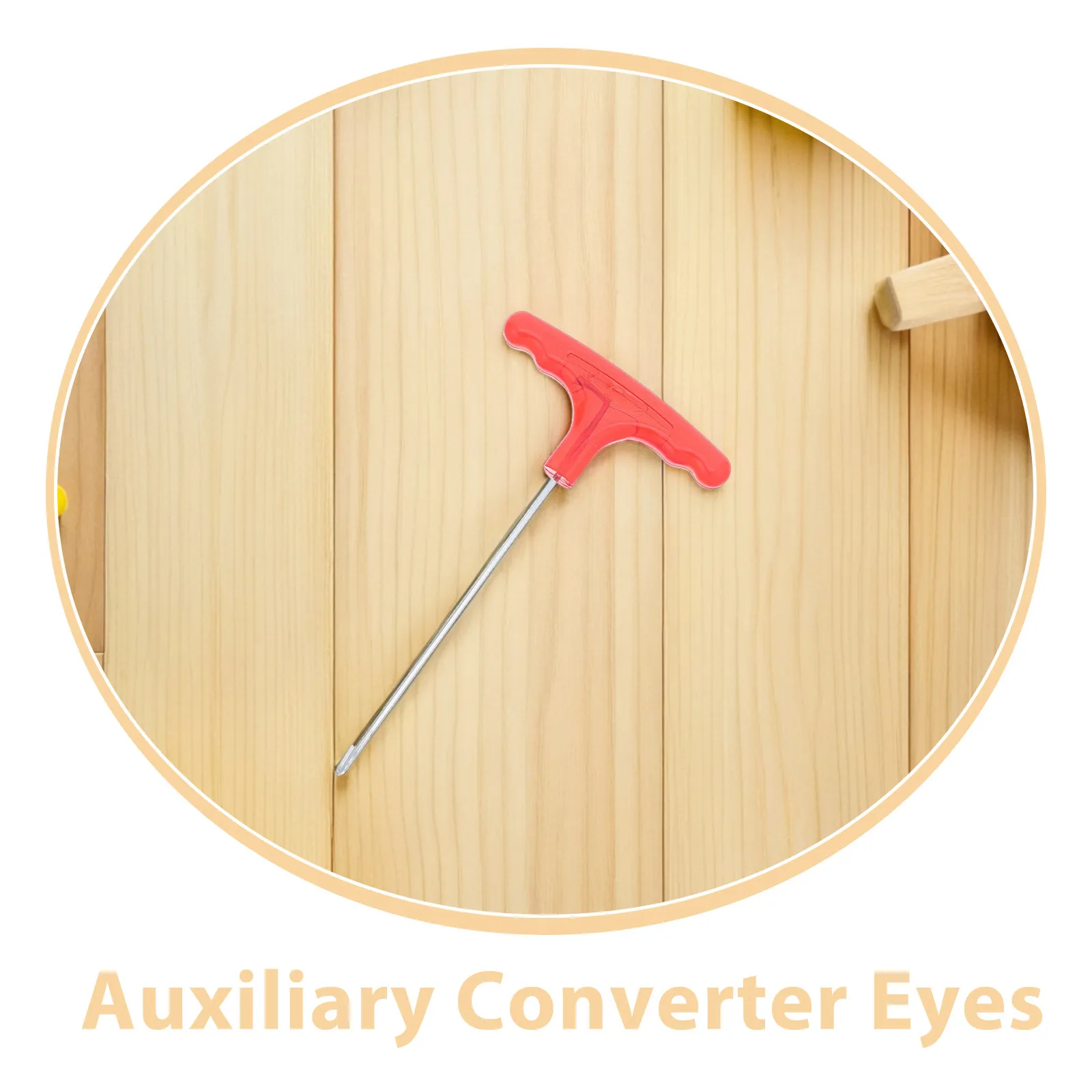 Ferramenta de Troca de Cabeça de Puxador de Metal em Formato T para Montagem e Desmontagem Fácil, Ferramenta de Esticamento para Assistência Elástica