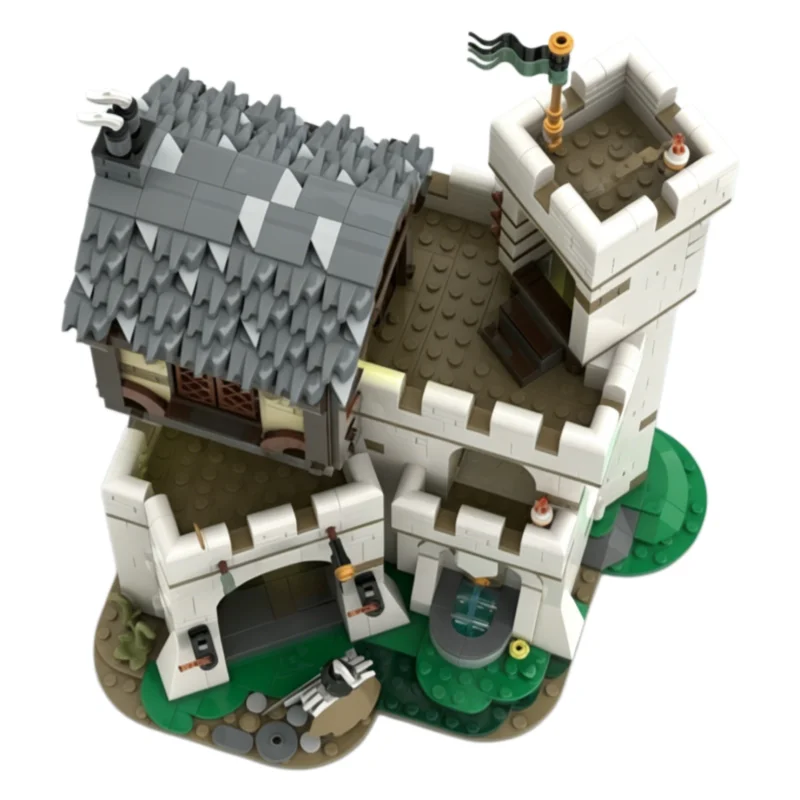 

Exquisite Collectible Ornament Owl Castle Building Blocks 1926pcs Tabletop Art Decor.