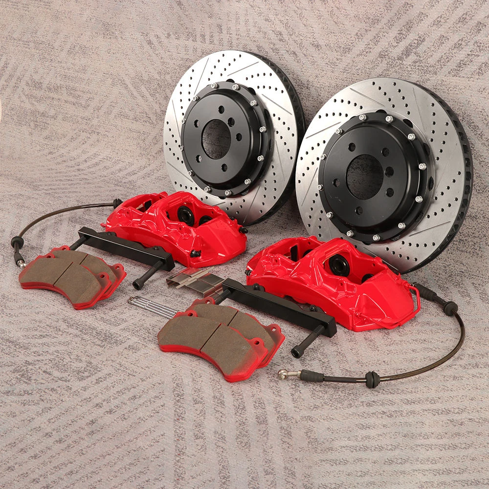 auto brake systems accessories big brake kit GT6 with brake pad disc rotors 355 362 380 405mm