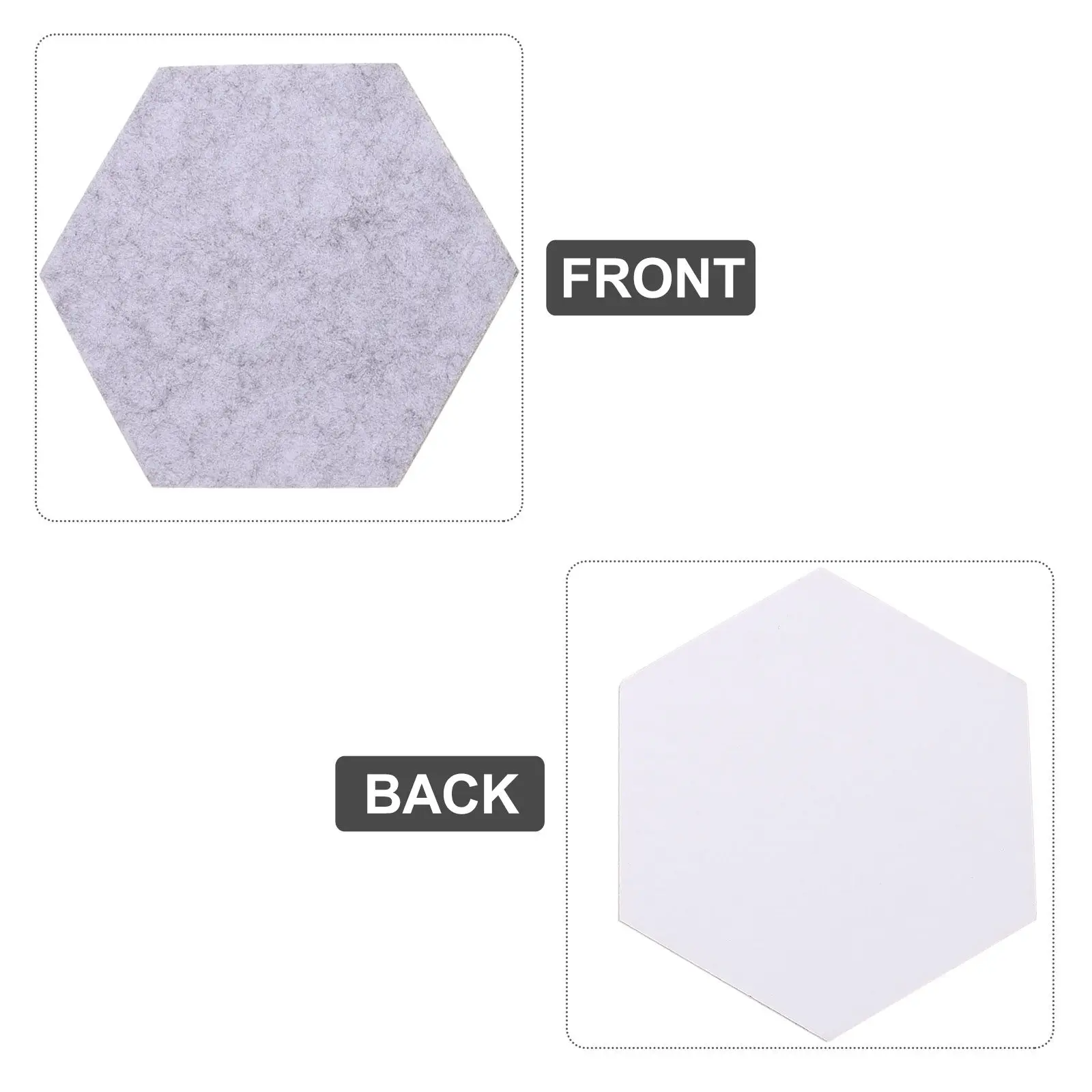 Halloween Christmas Acoustic Felt Wall Panels, Decorative Sound-Absorbing Wall Decor Set of 12