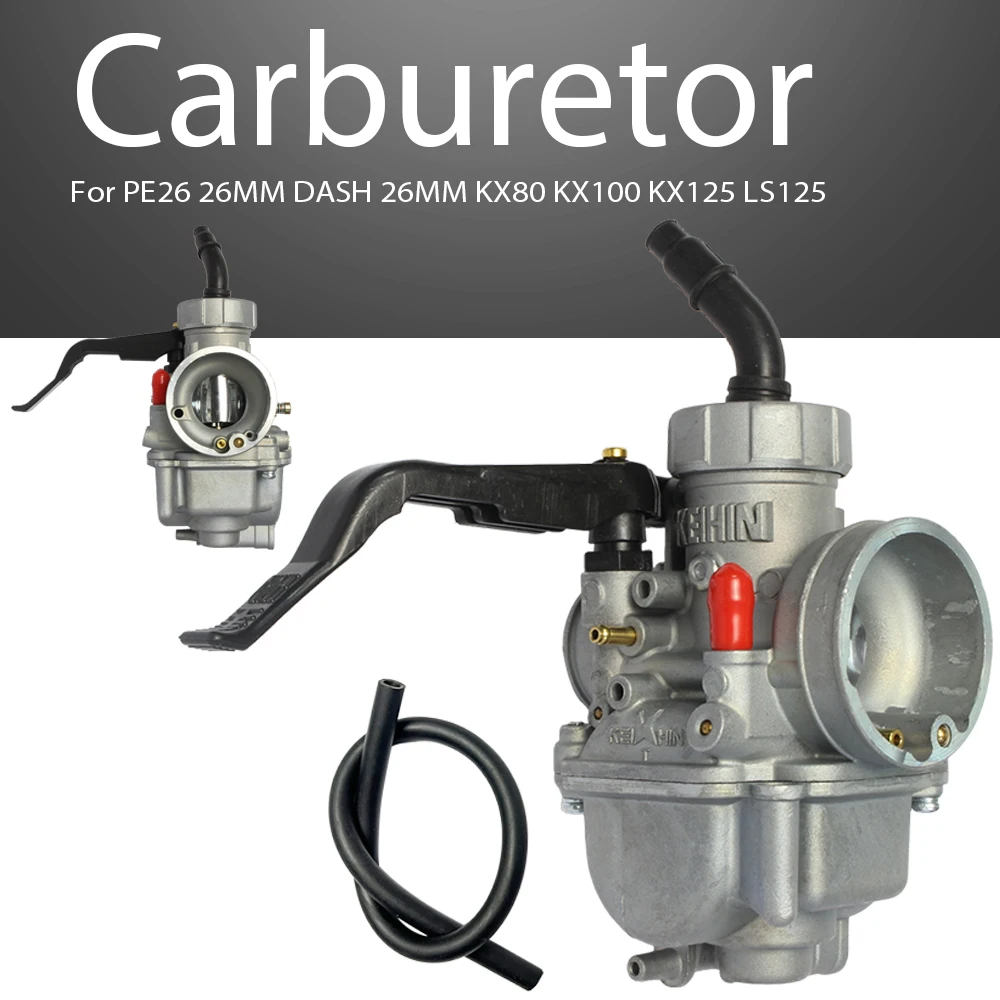 

For PE26 DASH 26MM KX80 KX100 KX LS125 Carburetor