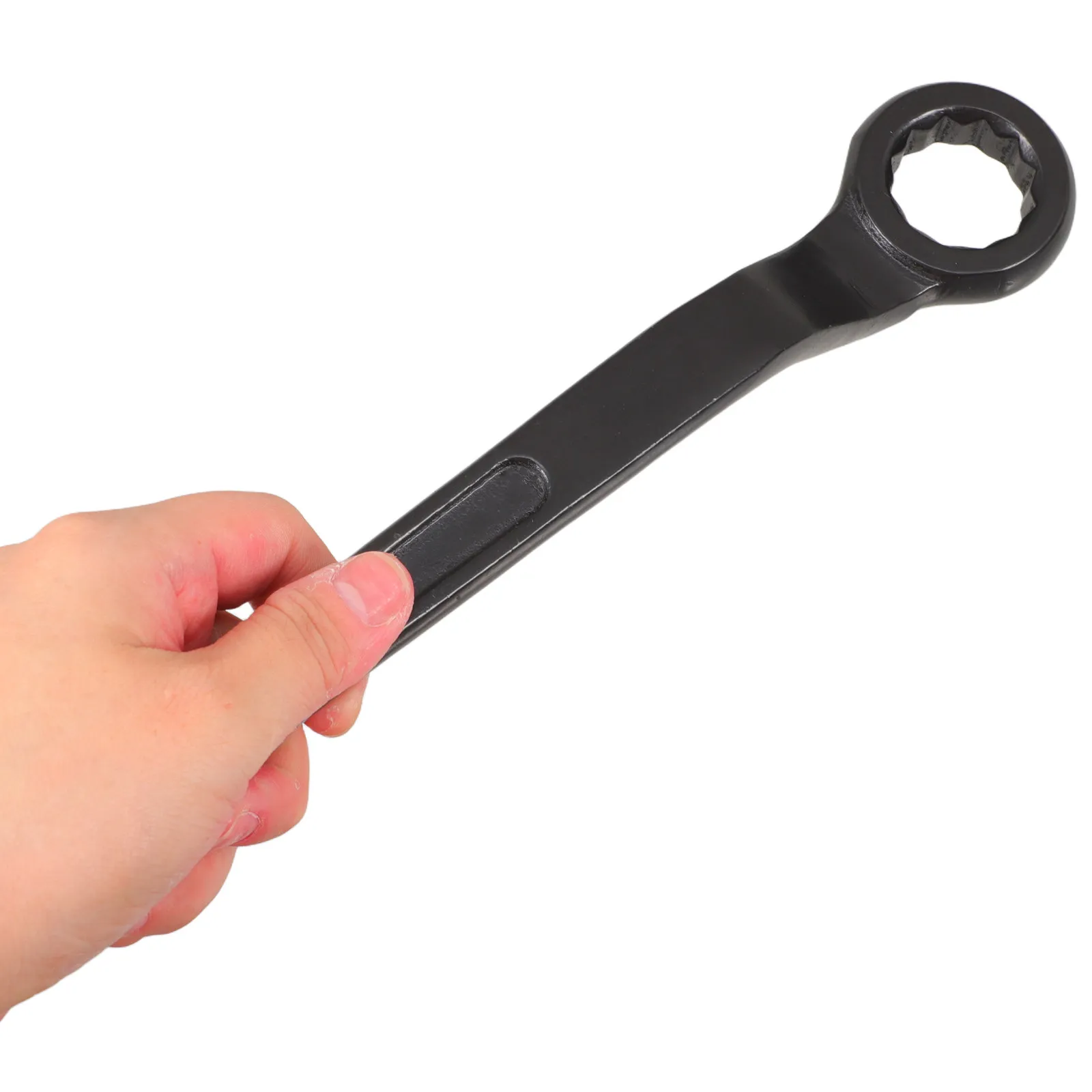 Single-Head Plum Wrench Heavy Duty High-Strength Plumbing Tool with Ergonomic Handle for Sink Faucet Repair Bathroom Toilet