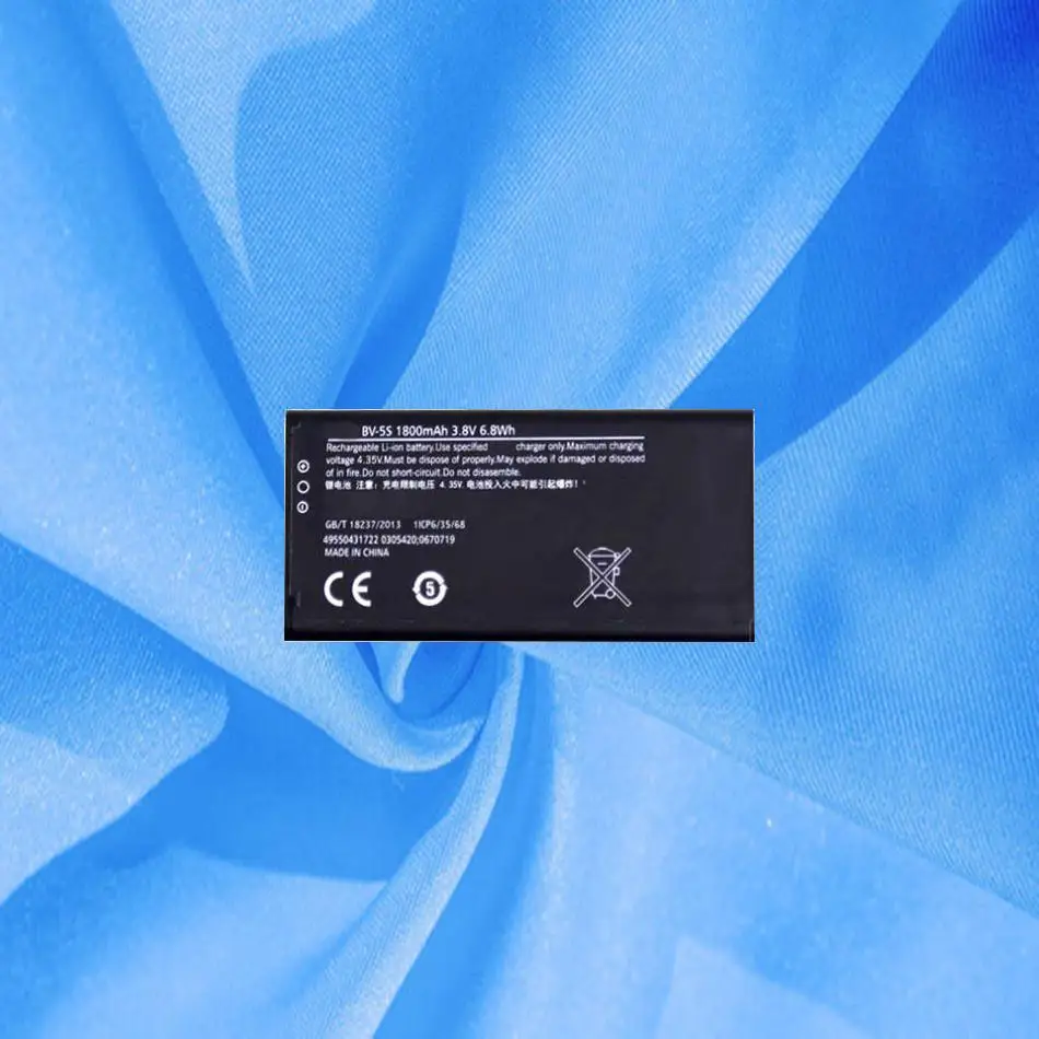

Environmentally Friendly BV-5S 1800Mah Mobile Phone Battery For Nokia X2 X2DS 1013 X+ X Plus BV 5S
