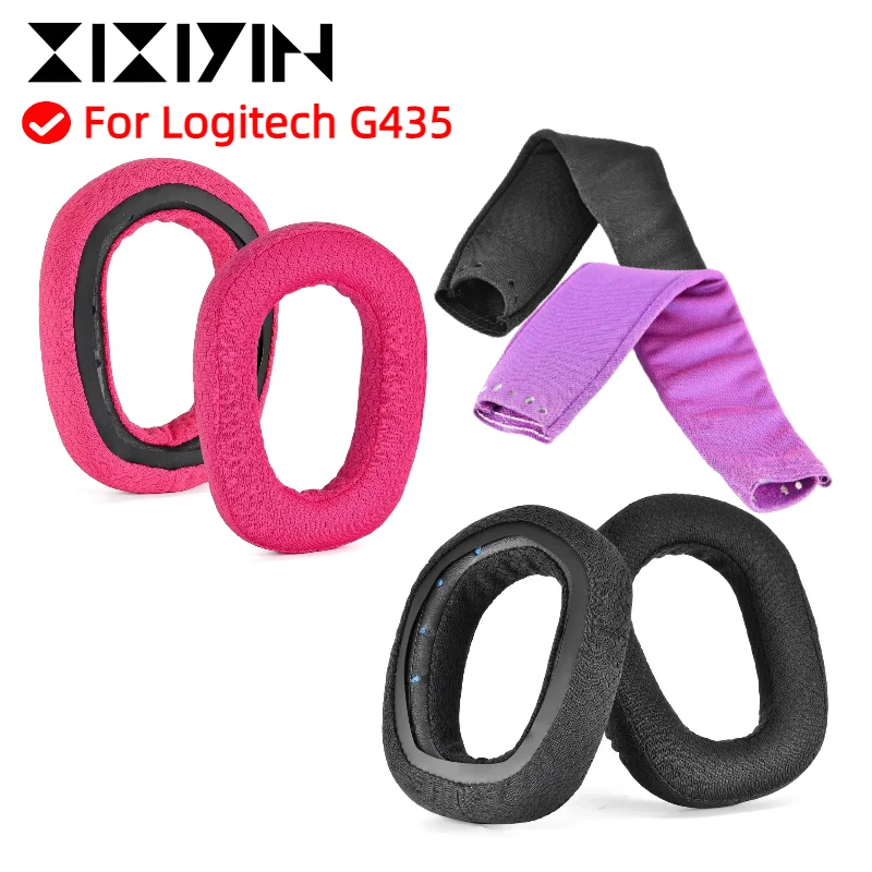 

Ear pads for Logitech G435 Replacement Earpads Memory Covers Sponge Soft XIYIN