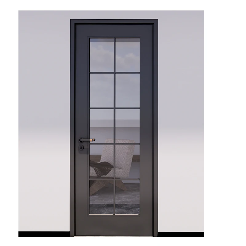 

European Style Cheap Interior and Exterior Aluminum Casement Tempered Glass French Door Casement Door