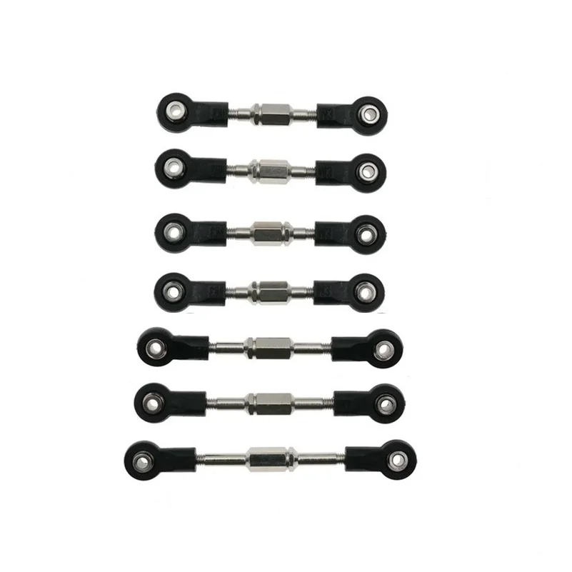 

SANYAO SY1201 SY1202 SY1203 SY1204 Metal Adjustable Tie Rod Linkage Link Rod Set RC Car Upgrade Parts Accessories