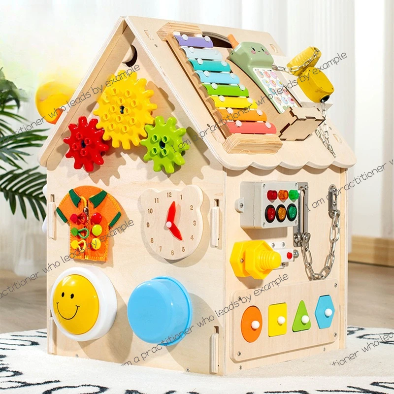 

Early education baby sound and light busy house busy house box educational toys