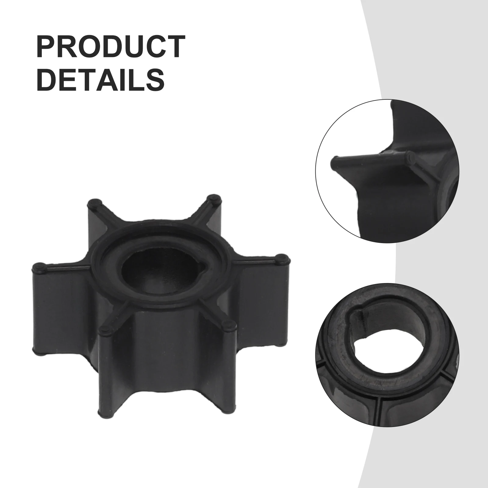 Impeller Water Pump Impeller 47-16154-3 Anti-corrosion Easy To Use Plastic Material Practical Accessories Brand New