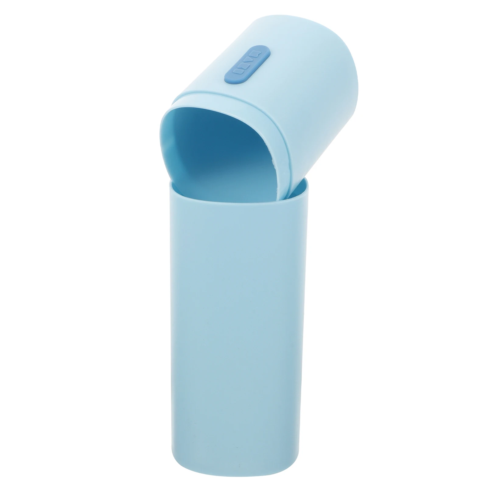 

Toothbrush Case Travel Portable Tpr Plastic Holder Storage Box Dust Proof Space Saving Toothpaste Organizer Outdoor Mug Set