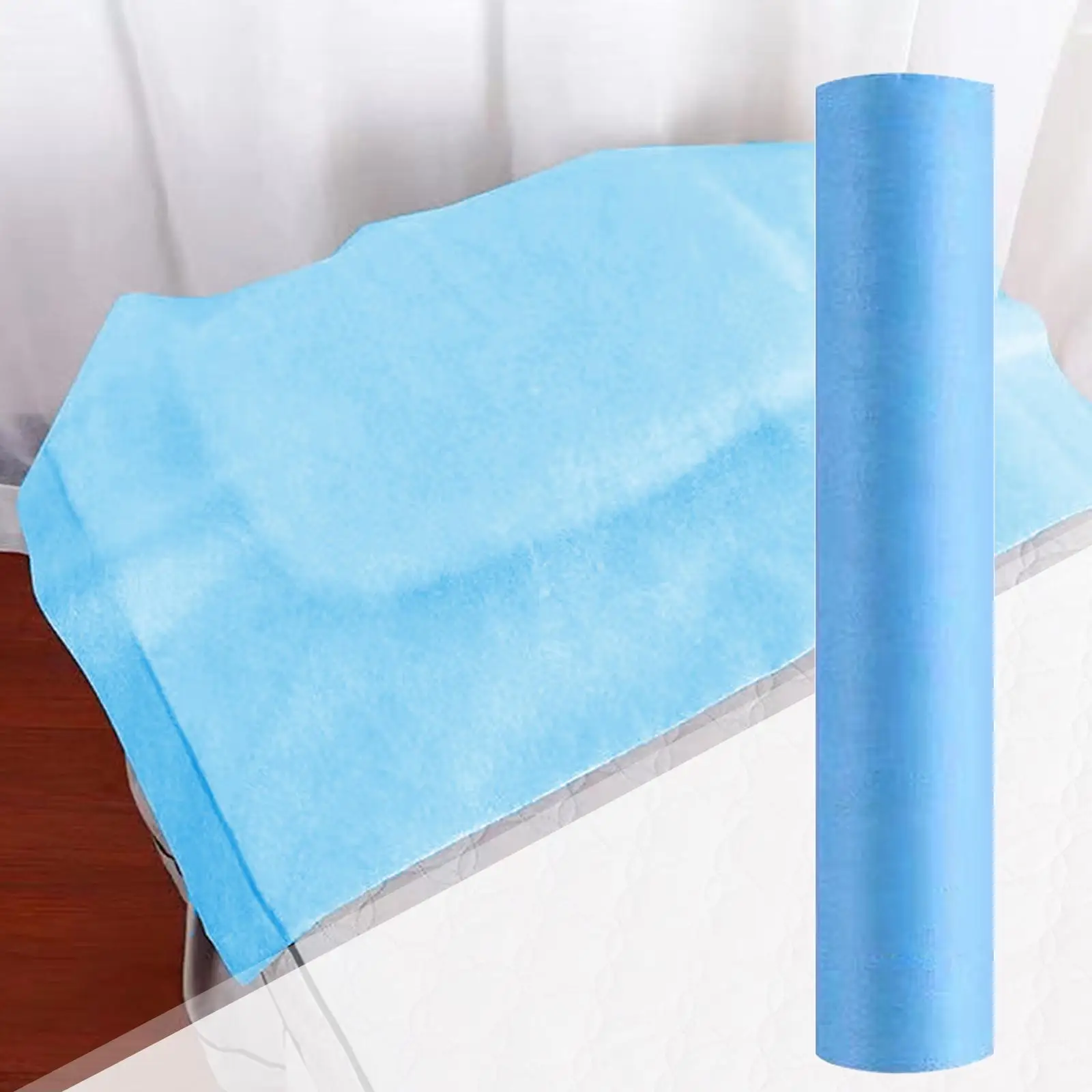 50 Pieces Bed Sheet, ,Table Cover, Bed Sheets Non Woven Waterproof Soft for Salon Esthetician Supplies Hotels Travel