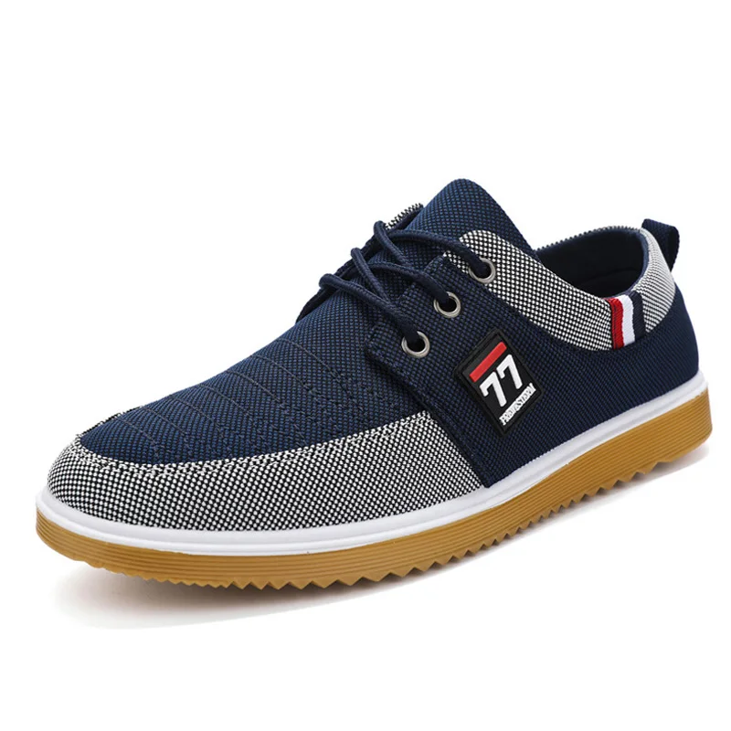 Canvas Shoes Men Summer Classic Loafers Men Casual Shoes Breathable Walking Flat Men Shoes Sneakers tenis masculino