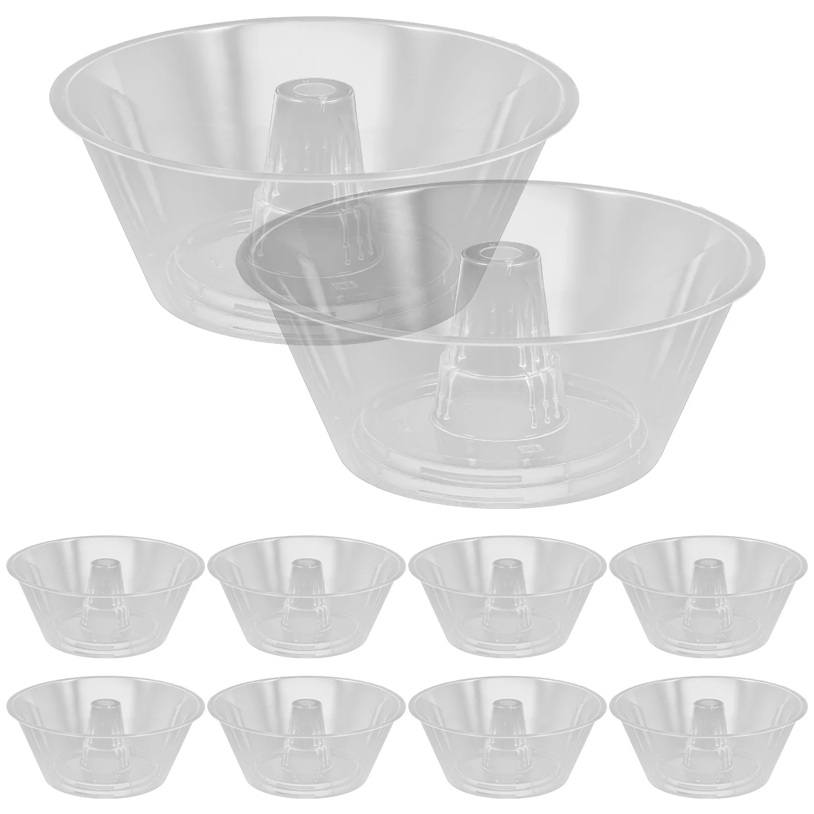 10pcs Disposable Snack And Drink Cup Bowl Portable Drink Cup Top Bowls Convenient Snack Bowl Food-Grade Reusable Snack Tray