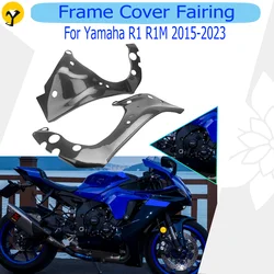 For Yamaha YZF R1 R1M 2015- 2020 2021 2022 2023 Motorcycle ABS Carbon Fiber Frame Guard Plastic Side Plate Fairing Frame Cover