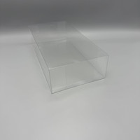 Transparent Box For Eevee SPC Prismatic Evolutions ETB Clear Protective Case TCG Booster Box