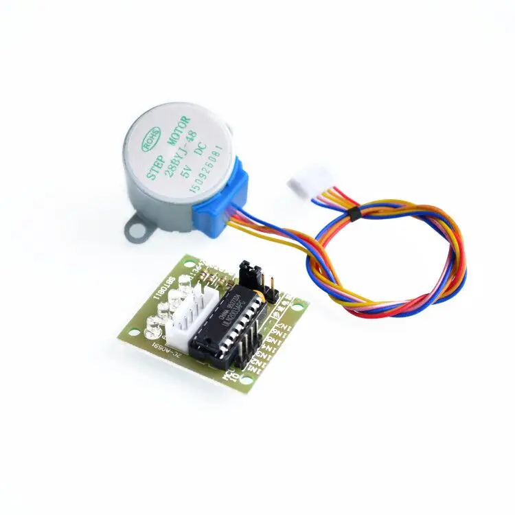 1LOT 5V 4-phase Stepper-Motor+ Driver Board ULN2003 1 x Stepper-motor +1x ULN2003 Driver-board