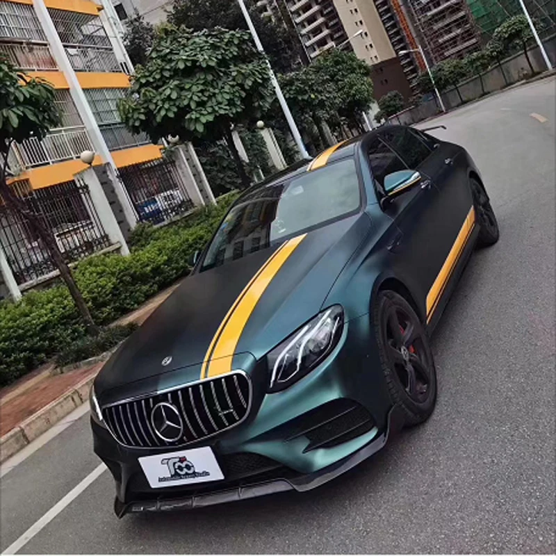 

High Quality Matte Metallic Satin Gemstone Dark Green Vinyl Car Wrap Film with Air Bubbles Free DIY Decal Wrapping