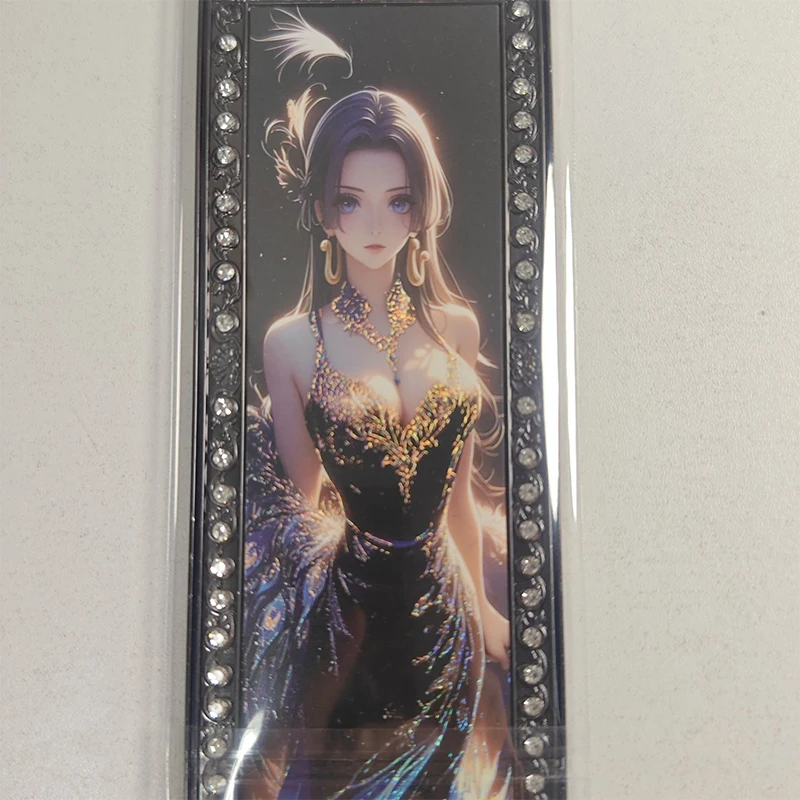 هونغكا أنيمي قطعة واحدة الحفر المعدنية تذكرة كعب بطاقات بوا هانكوك جمع بطاقات عيد الميلاد هدايا عيد الميلاد لعب الأطفال