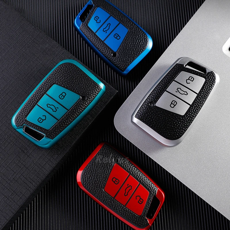 

Car Key Case for Volkswagen VW Passat B8 B6 B7 CC Magotan GTE Arteon for Skoda Superb A7 Kodiaq Fabia Key Cover Car Accessories