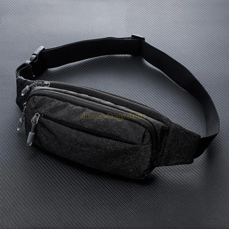 

X90D Fashion Fanny Packs Nylon Crossbody Bag Women's Chest Bags Outdoor Sports Hiking Waist Sling Phone with Adjustable