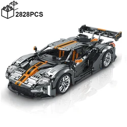 2828PCS Technical Ford GT Super Sport Car Building Blocks Racing Speed Vehicle Bricks Construction Set Toy Gift For Kids Boy