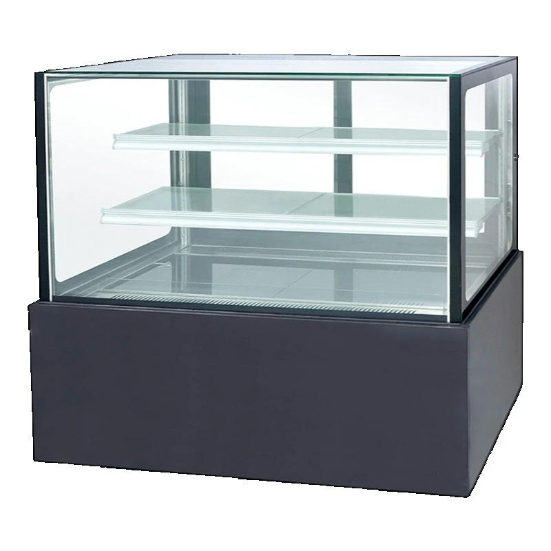 Cake Display Cabinet Defogging Refrigerated Bread Fresh Keeping Cabinet Convenient Cake Shop Triple Glass Food Cabinet