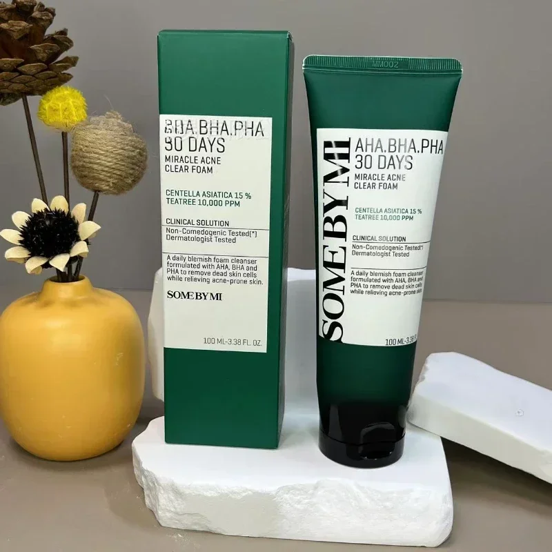 منظف الوجه SOMEBYMI Shabo Mie Tea Tree 120 مل مناسب للتنظيف العميق للبشرة الحساسة لحب الشباب ومقشر الوجه #3