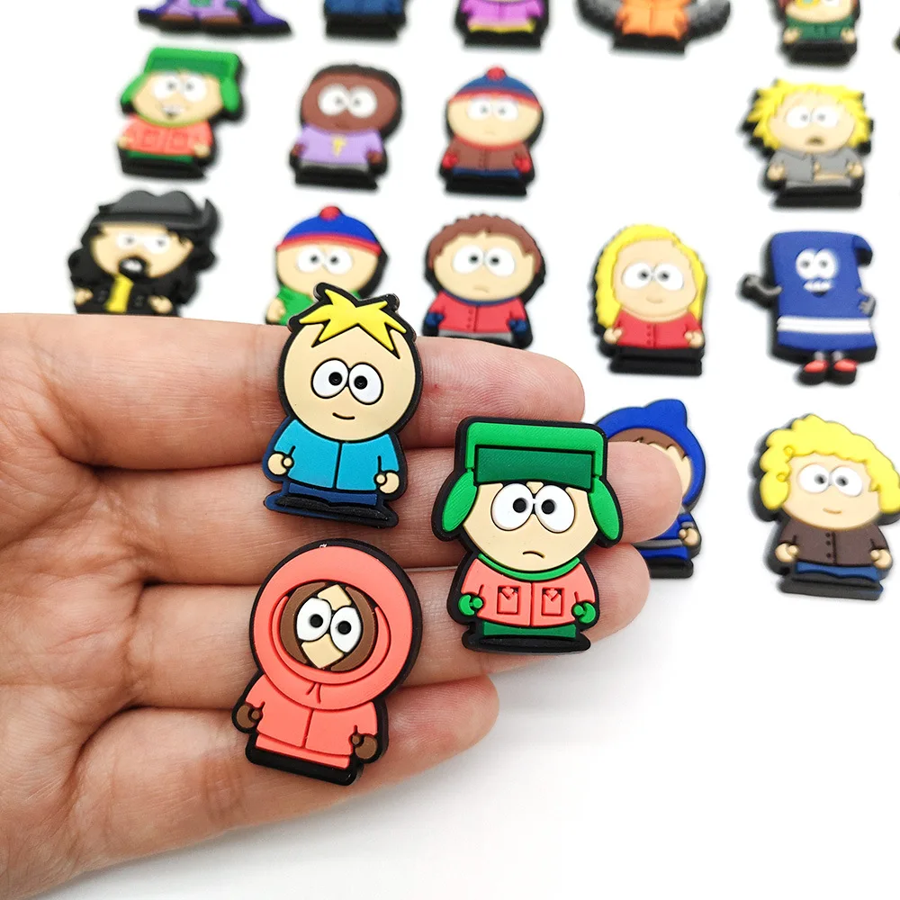

Hot Selling Cartoon Characters Soft PVC Shoe Charms easy install removable DIY Decor For Clogs Stylish Unique Footwear