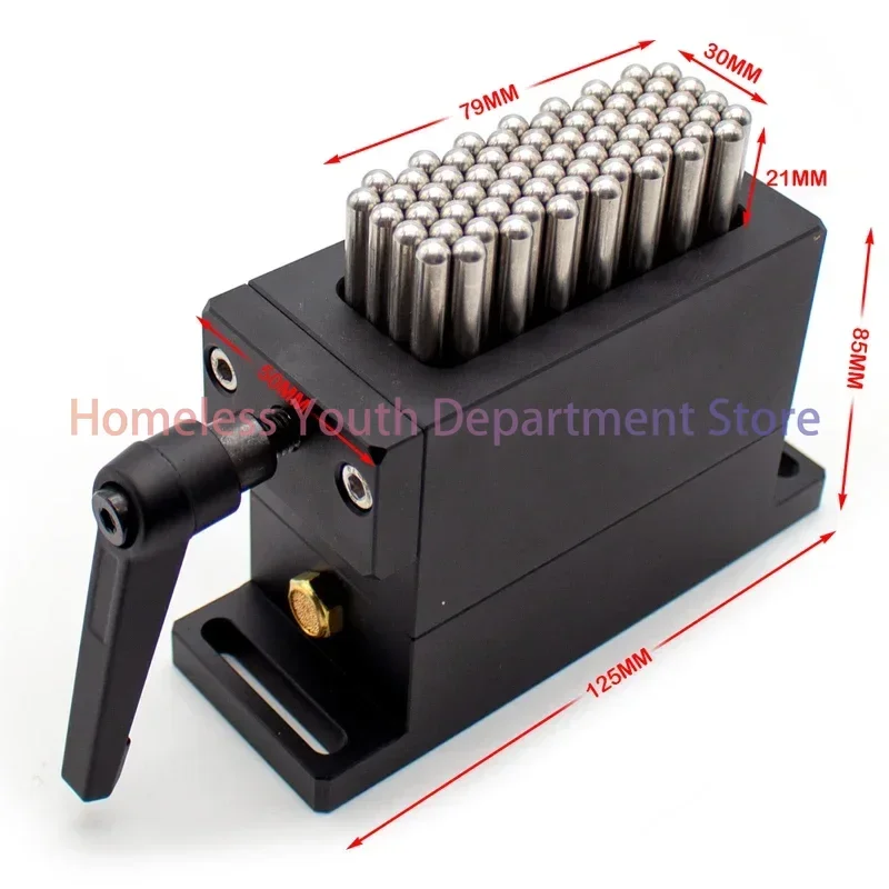 Flexible la marking Universal fixture adaptive elastic pin head aviation aluminum 30*79mm