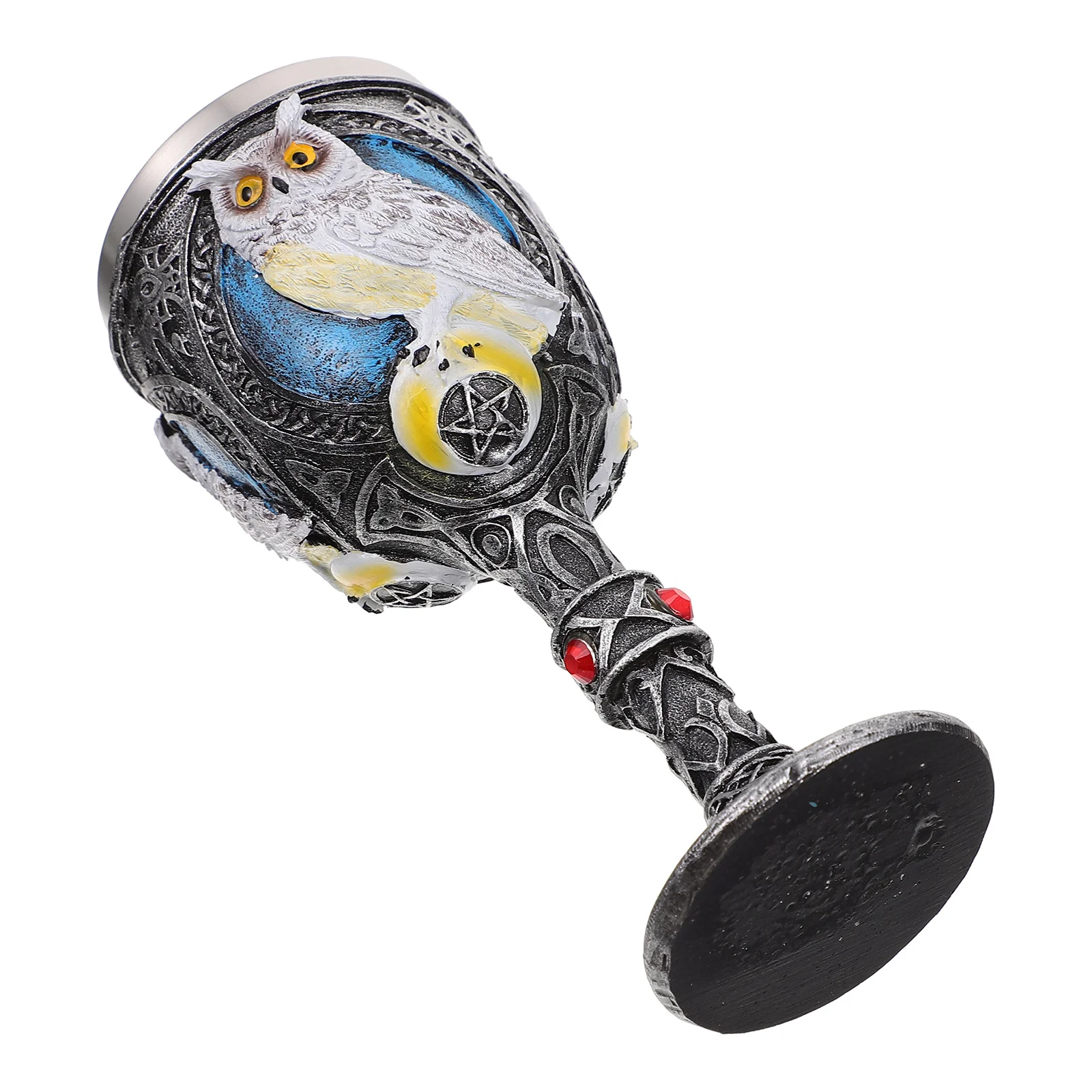 

1 шт. уникальный бокал для моделирования совы, креативная чашка для питья, настольное украшение, креативный бокал, чашка для красного вина, настольная посуда для напитков