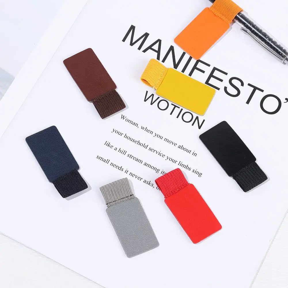 New Self-adhesive Elastic Loop Pen Clips Notebook Accessories Pencil Holder Office Stationery