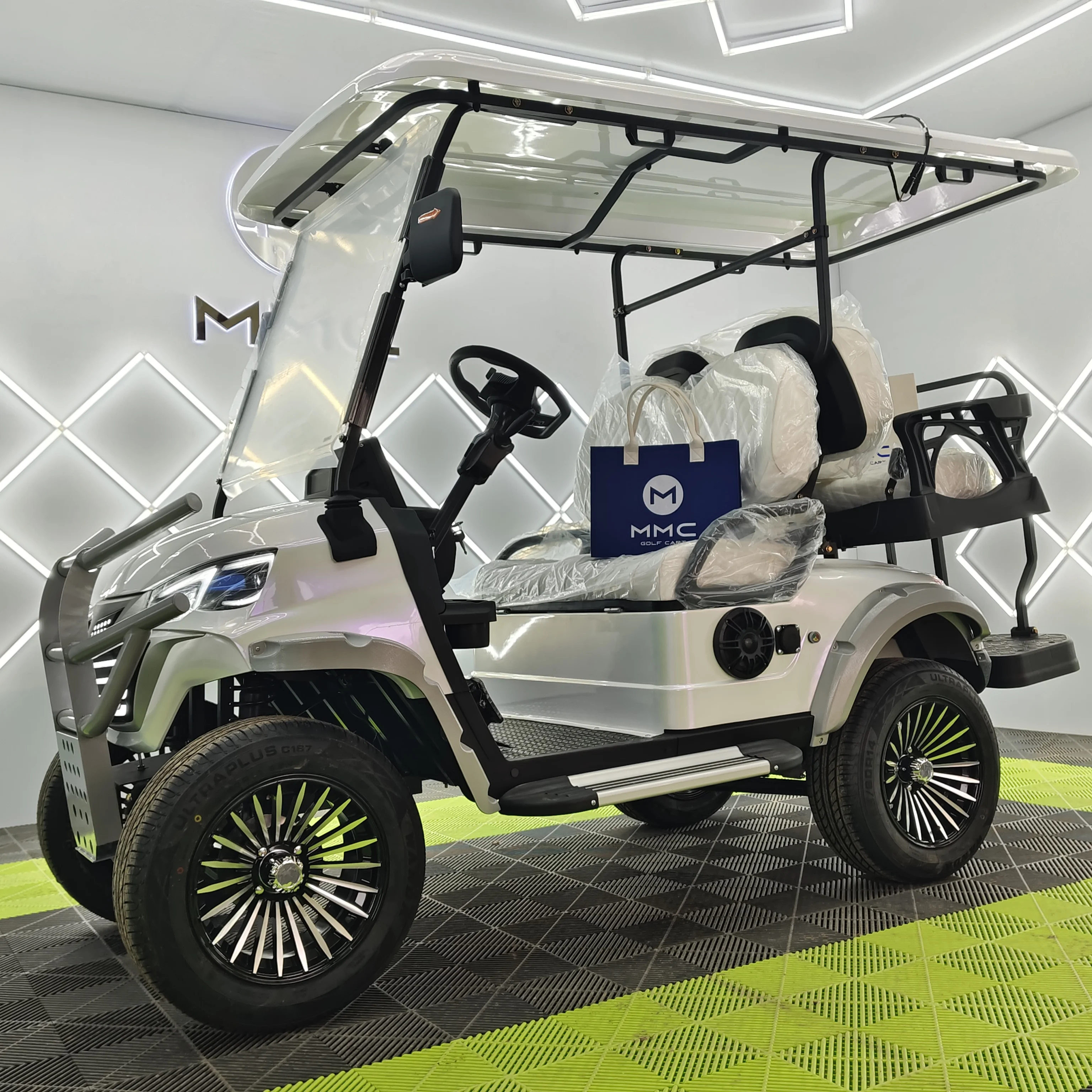 

Innovation 4 person 63km/h 4wheel drive lifted gas Golf Cart offroad driving hunting club lithium battery electric Golf Cart